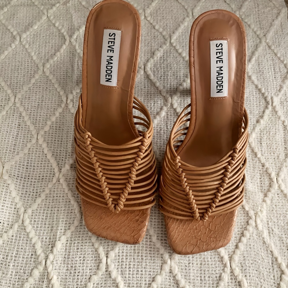 Steve Madden Bond Strappy Cage Heels